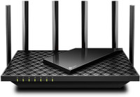 NETWORKCRAFT AX73 AX5400 100 Mbps 4G Router(Black, NA)