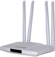 VELVU 5G SIM Support 4G WIFI Router 4 Antenna 150 Mbps 4G Router WRV-750 4G Router 2.4 GHz 150 Mbps Wifi Speed Single Band External Antenna MiFi (Sim Based)(White)