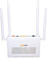 Syrotech SY-G/EPON-1110 WDAONT Wont 1200 Mbps Router Wireless Router Optical Network Unit with 4 Antenna Router 2.4 GHz, 5 GHz 1200 Mbps Wifi Speed Dual Band Internal Antenna Ethernet (Cable Broadband)(White)