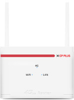 CP PLUS CP-XR-DE21-S-V2 WiFi-6 Compatible 5G Sim Connect with DVR/NVR/WiFi Camera 150 Mbps 4G Router(White, NA)