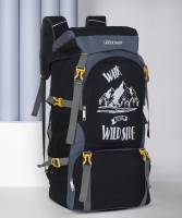 Liker Travel Luggage Travel Backpack For Outdoor Sport Hiking Trekking Bag Camping Rucksack  - 65 L(Grey)