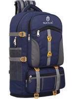 Style look Trakking bag and hikking ,rucksack travel bag for MEN luggage bag 90 L Backpack(Blue)