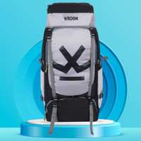 WROGN GTIER TREKKING WITH SHOES COMPARTMENT WITH DURABLE RAINCOVER Rucksack  - 60 L(Grey)