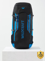 Wildcraft Flip Ruck 2 Rucksack  - 60 L(Black, Blue)