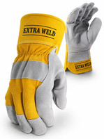 EXTRAWELD High Quality A Grade Split Canadian Gloves PS 261 F Leather  Safety Gloves(Pack of 2)