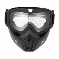 HANABI Clear Bike Face Mask for Men & Women(Size: Free,  Balaclava)