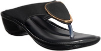 Khadim's Women Wedges(Black , 4)