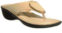 Khadim's Lightweight Comfort Extra Soft Trendy Premium Stylish Women Wedges(Beige , 9)