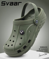 Svaar Men Olive, Green Clogs
