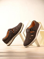 Vellinto Men Casual(Brown , 7)