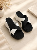 RoseincFootwear Women Wedges(Black , 2)