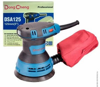 DONGCHENG MAYUR Dongcheng DSA125 5" (125mm) Round Multifunctional Mini Wood Working Machine 5 inch Random Orbital Sander