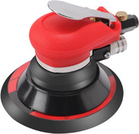 GSK Cut 5-Inch Air Orbital Sander Machine – 10000 RPM Free Speed, 1kg Lightweight 6.3kg/cm² Air Pressure, 1/4 Inch Air Inlet 5 inch Disc Sander