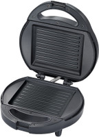 Prestige PGSP Single Sandwich Toaster with Fixed Plate Grill(Black)
