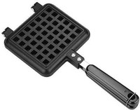 Housify Non Stick Waffle Maker Machine With Comfortable Handle For Kitchen Gas Stove Waffle(Black)