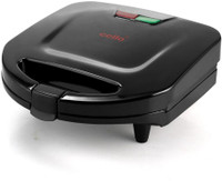 cello ToastiGO Grill Maker 800W | Non Stick Coating | Electric Sandwich Maker Grill(Black)