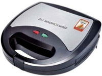 POCKETFRIENDIES NSM-2410 SANDWICH MAKER Grill(Black, Silver)