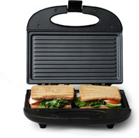 Prestige by Prestige Premium | Favourite | PGMFB Grill Sandwich Maker | Electric Griller Grill(Black)
