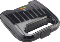 Polar Smart Sandwich Maker for Home Kitchen | Fast Heating & Cool-Touch Body- Grill, Open Grill(Black)