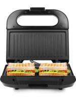 MILTON Royal Express 800W Griller Sandwich Maker & Toaster Auto Cut Off Non-Stick Plate Toast Sandwich Maker(Black)