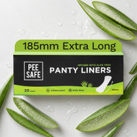 Pee Safe Aloe Vera Panty Liner L Pantyliner(Pack of 20)