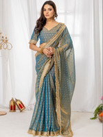 Chairupfashion Printed Daily Wear Chiffon Saree(Grey) Flipkart Deal