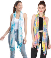 Palatt Printed Viscose Girls Scarf, Stole, Fancy Scarf