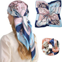 ARMOXA Printed Silk Women Scarf