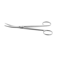 SANJU Khushi Surgicals Mayo Surgical Scissors curved 7.5 Inch Surgical Instrument Scissors(Set of 1, Silver)