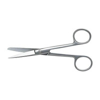 SANJU surgicals Dressing scissor 5" inch sharp Scissors(Set of 1, Silver)
