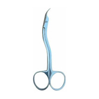 SANJU Khushi Surgicals Stich Cutting [ Suthar ] Stainless SteeL Scissors(Set of 1, Silver)