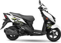 SUZUKI Avenis Booking for Ex-Showroom Price(Pearl Glacier White)