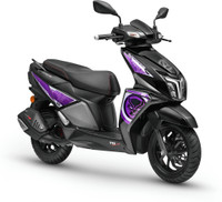 TVS NTORQ 125 Super Squad Edition Booking for Ex-Showroom Price(Stealth Black)