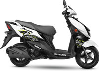 SUZUKI Avenis Ride Connect Booking for Ex-Showroom Price(Glossy Sparkle Black / Pearl Glacier White)