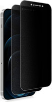 Hamz Edge To Edge Tempered Glass for iPhone 12 Pro, iPhone 12 Matte Privacy Glass Protector(Pack of 2)
