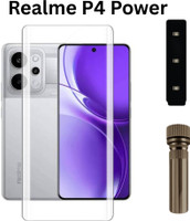 Shuotech Edge To Edge Tempered Glass for Realme P4 Power(Pack of 1)