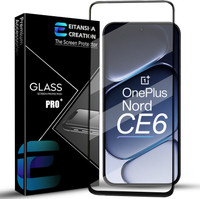 EITANSHA CREATION Edge To Edge Tempered Glass for OnePlus Nord CE6 5G, OnePlus Nord CE 6(Pack of 1)