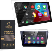 ear wear Screen Guard for Android 9Inch Car Accessories Navigation System Or Music System Stereo Touch Screen Guard (After Market)(Not Tempered glass)(Pack of 1)