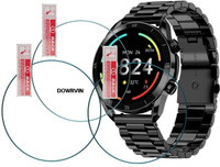 DOWRVIN Tempered Glass Guard for FIRE- BOLTT LEGACY BLUETOOTH CALLING SMART WATCH (PACK OF 3)(Pack of 3)