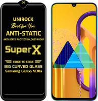 Unirock Tempered Glass Guard for Samsung Galaxy M30s(Pack of 1)