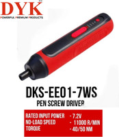 MAYUR DYK DKS-EE01-7WS PEN SCREW DRIVER, 7.2V BATTERY & 360 RPM WITH USB CHARGER Collated Screw Gun(Cordless)