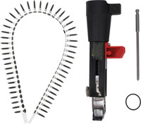 AS TOOL CENTER Automatic Screw Gun, Automatic Chain Nail Gun Electric Drill Screw Gun Electric Nail Stapler Set, nail gun Drywall Screw Gun(Cordless)