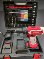 FOSTER FK 38-21 21V CORDLESS 38 Pcs Screwdriver dual speed drill machine hand tool kit Drywall Screw Gun(Cordless)