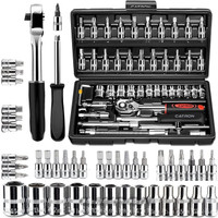 zontic TOOL KIT Power & Hand Tool Kit(46 Tools)