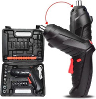 DEAGAN Cordless Screwdriver Kit| 47 in 1 Electric Bits Set Rechargeable Screw Gun Combination Screwdriver Set(Pack of 1)