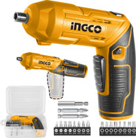 INGCO 4V Lithium-Ion Cordless Standard Screwdriver Set(Pack of 1)