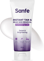 Sanfe Instant Tan & Dead Skin Removal Exfoliating Gel | Visibly Removes Tan Scrub(200 g)