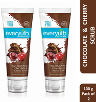 Everyuth Naturals Tan Removal Chocolate & Cherry De tan, Detoxify & Cleanse Paraben Free Scrub(200 g)
