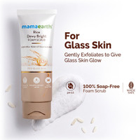Mamaearth Scrub for Glowing Skin, With Rice Water & Niacinamide for Glass Skin Scrub(100 g)
