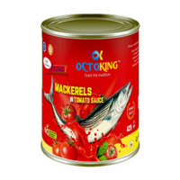 Octoking Mackerel in Tomato Sauce(425 g, Pack of 1)